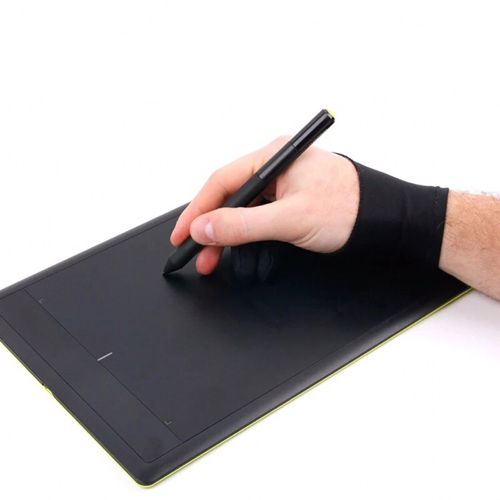 Drawing Glove Artist - 4 Adet Sanatçı Eldiveni, İki Parmaklı,