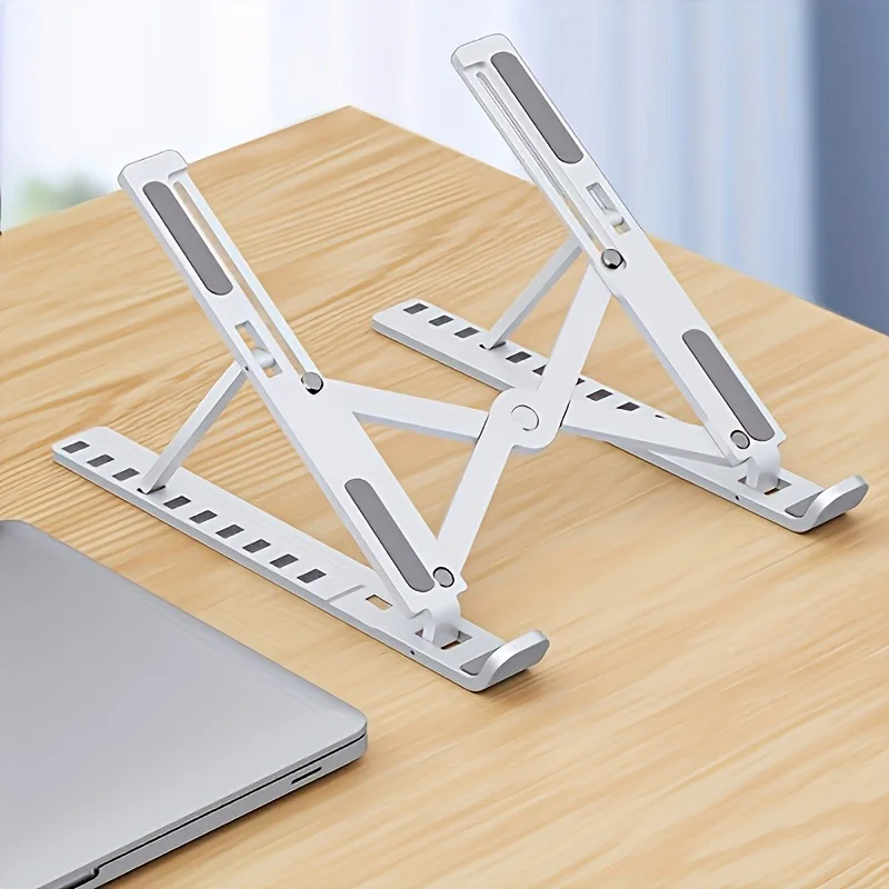 Cooling Stand Tablet - Yüksekliği Ayarlanabilir, Soğutmalı, Plastik Bilgisayar Masası