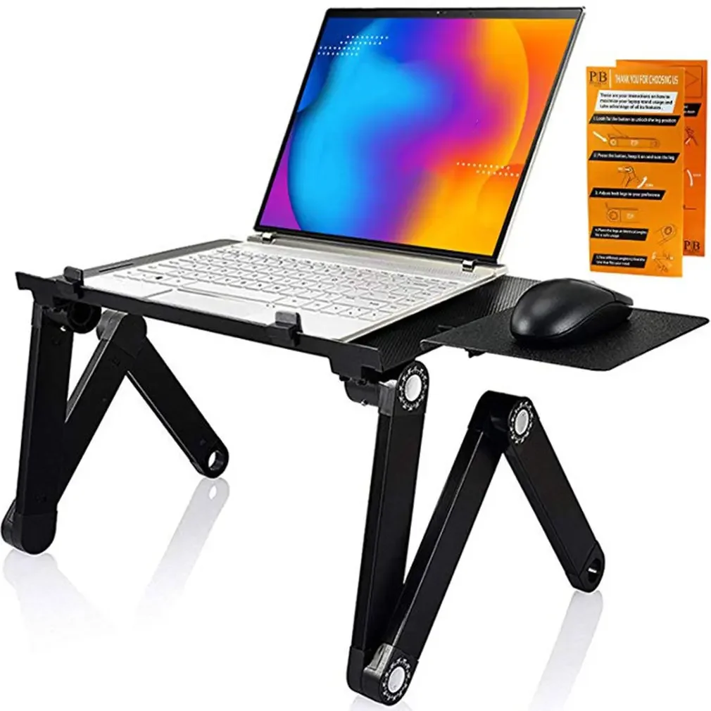 Tablet Lap Desk - Alüminyum Alaşımlı Dizüstü Bilgisayar Masası Katlanır