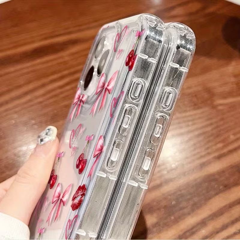 Kırmızı Fiyonklu Kiraz Desenli - Samsung Galaxy A55 incelemesi ve fiyatı
