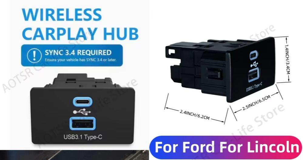 Kablosuz CarPlay ve Android Au - Usb Hub Type C incelemesi ve fiyatı