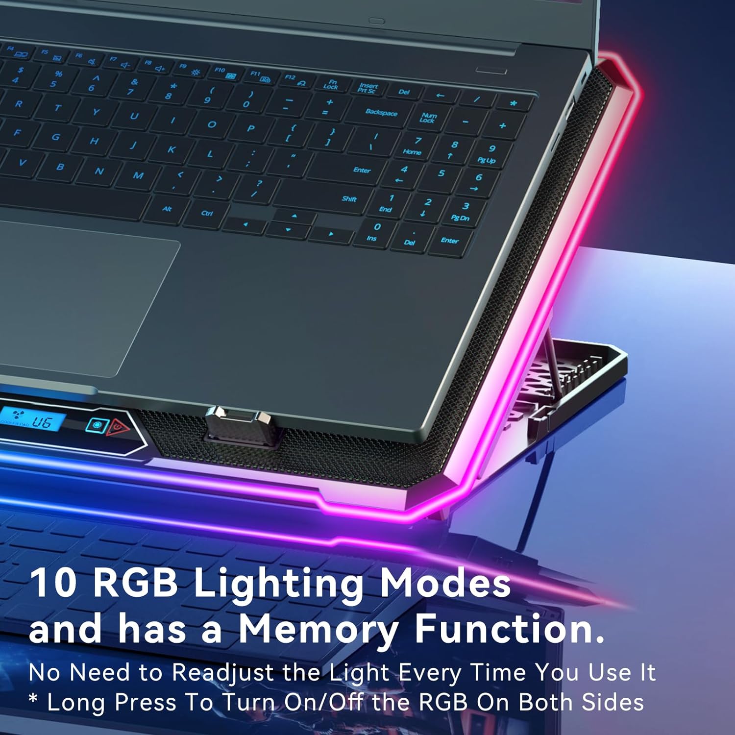 RGB dizüstü soğutma pedi oyun  - Cooling Stand Tablet incelemesi ve fiyatı