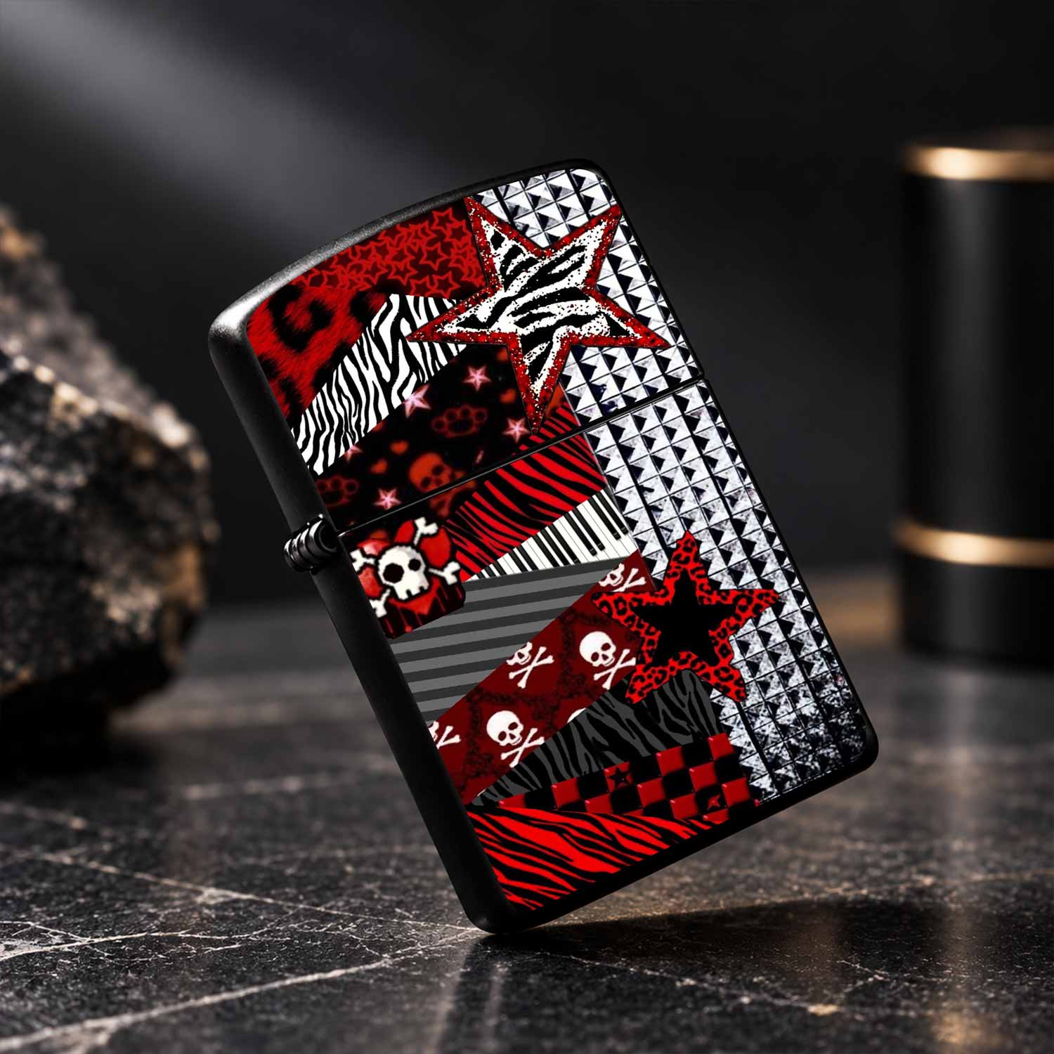 Moda olan Kırmızı-Siyah Yama İ - Zebra Tablet Accessories incelemesi ve fiyatı